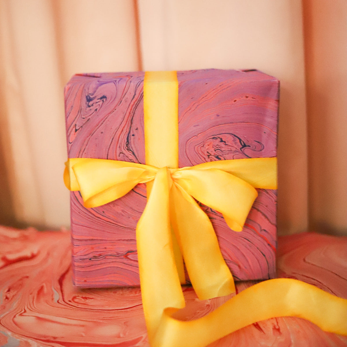 Sunshine Hand-Dyed Silk Ribbon