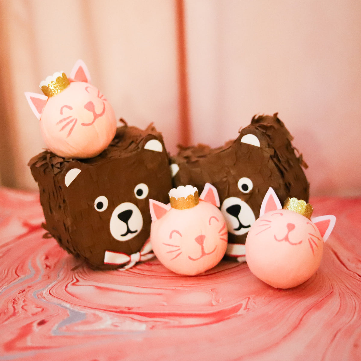 Mr. Bear Surprise Ball is filled with whimsical treats, toys and tiny treasures. Refillable and designed in the USA for festive gifting and holiday fun.