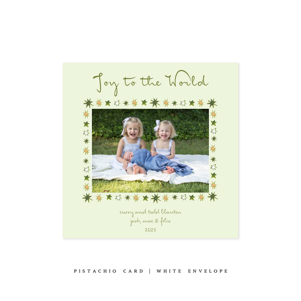 Illaria Small Square Classic Printed Holiday Card