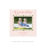 Illaria Small Square Classic Printed Holiday Card