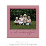 Juniper Large Square Luxe Holiday Card