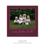 Juniper Large Square Luxe Holiday Card