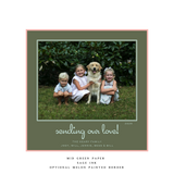 Juniper Large Square Luxe Holiday Card