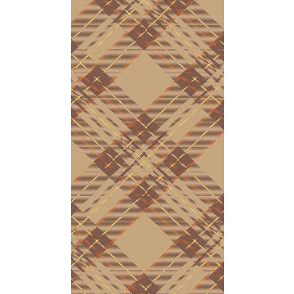 Autumn Plaid Guest Towel