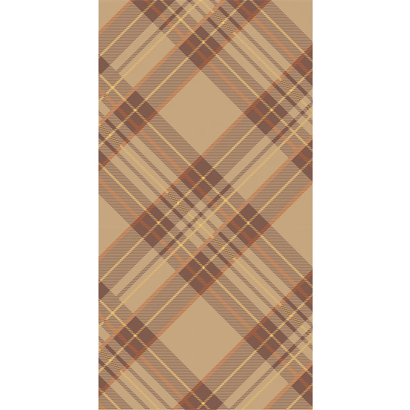Autumn Plaid Guest Towel