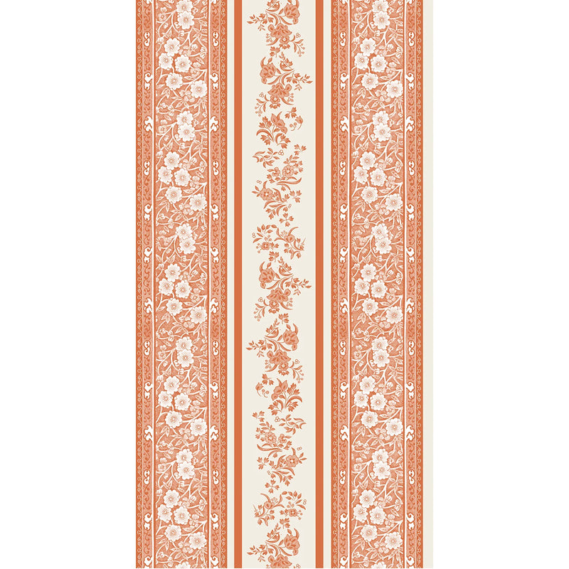 Pumpkin Burleigh Stripe Guest Towel