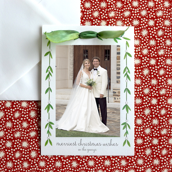 Karen Classic Printed Holiday Card