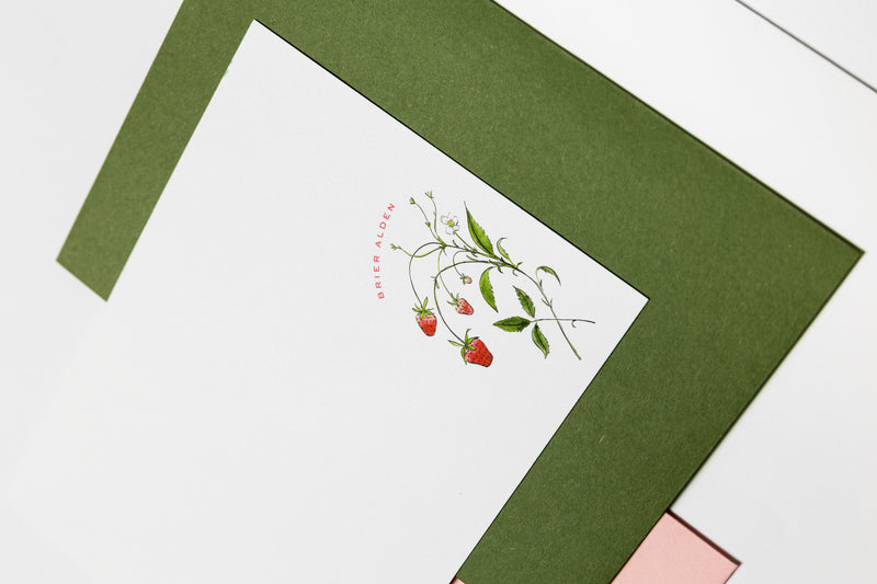 Strawberry Stationery