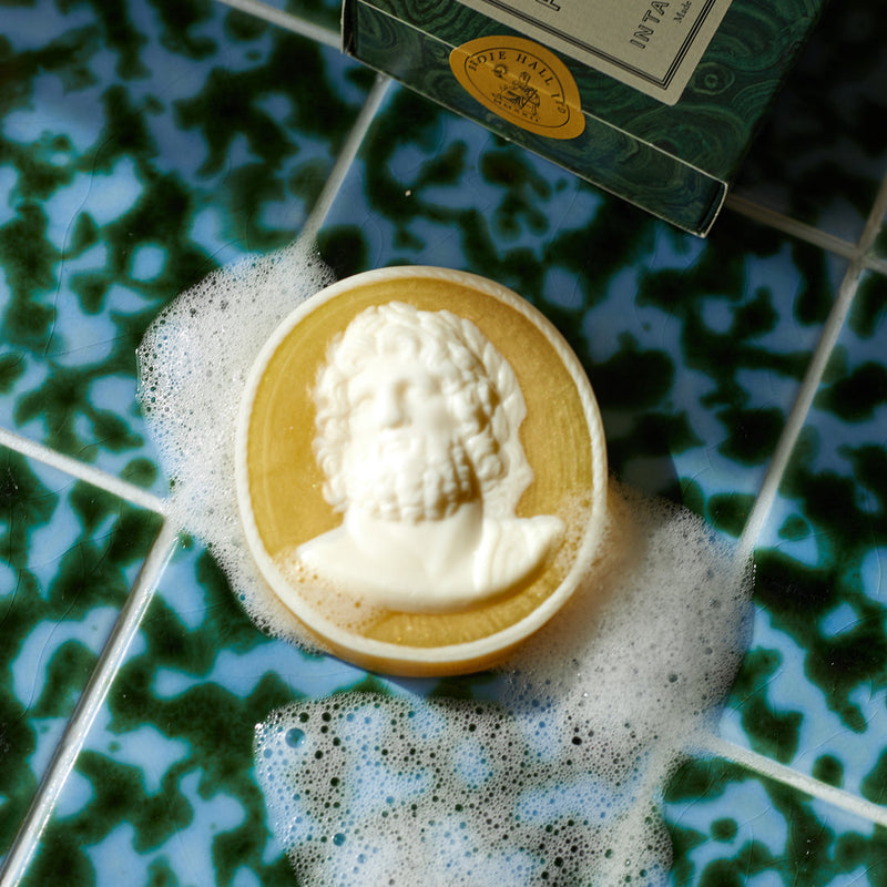 Hercules Intaglio Soap in Basil & Neroli Blossom