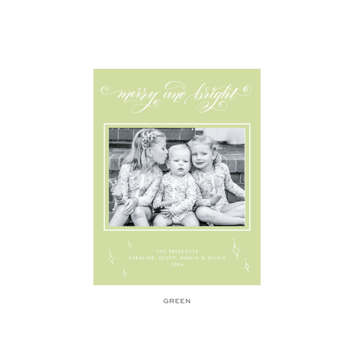 Kennett Classic Flat Print Holiday Card, Small (Archive)