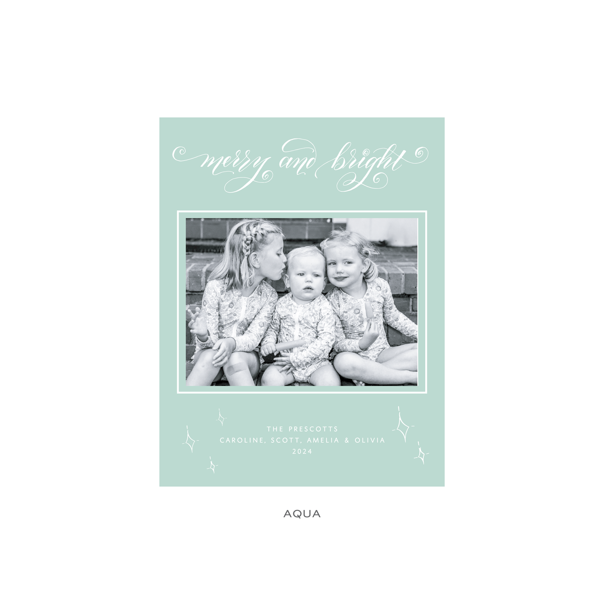 Kennett Classic Flat Print Holiday Card, Small (Archive)