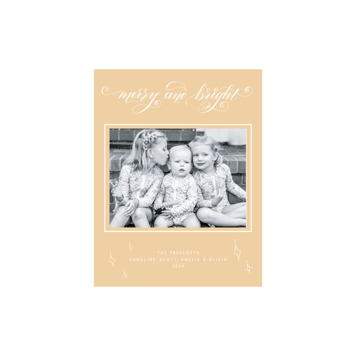 Kennett Classic Flat Print Holiday Card, Small (Archive)