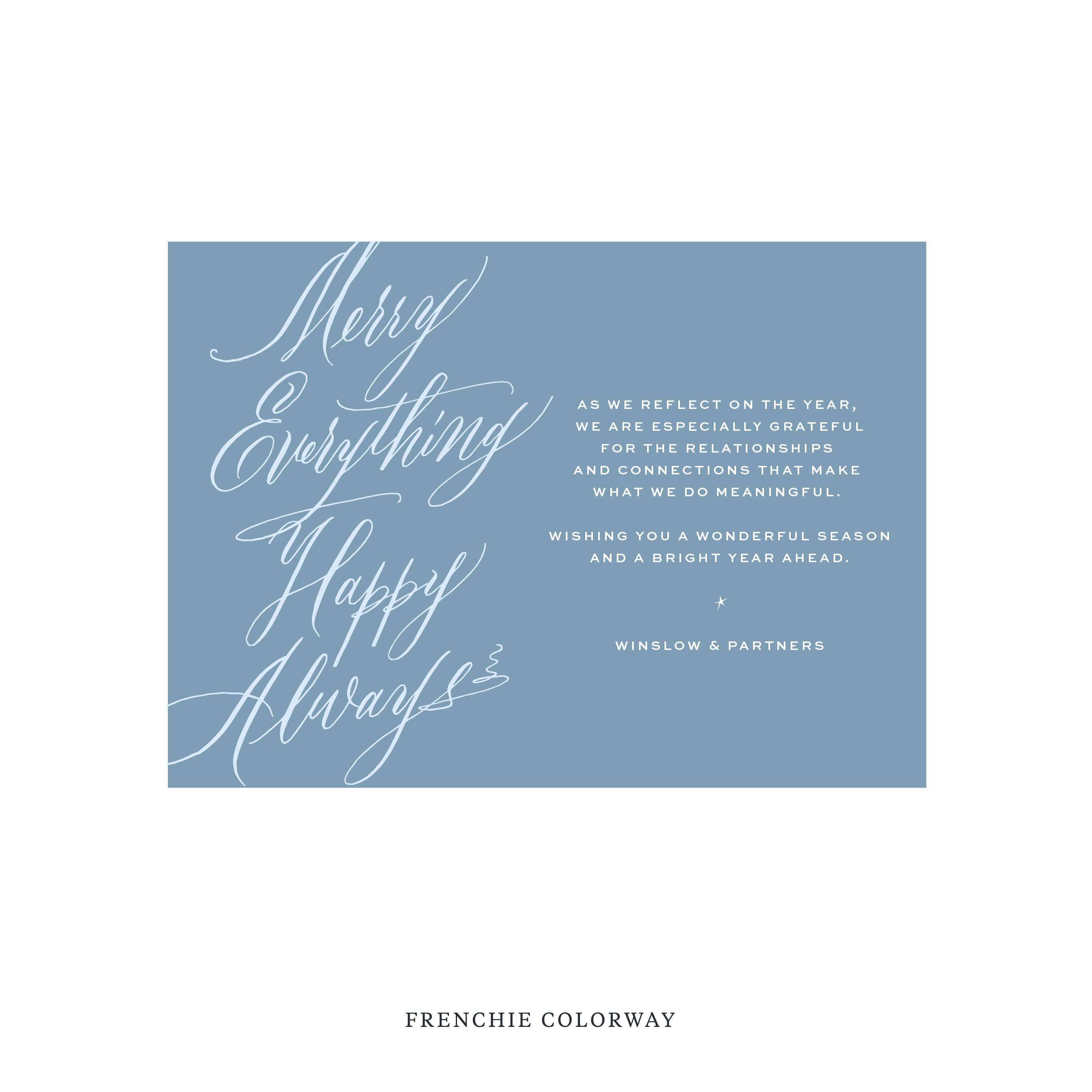 Kingsley Classic Printed Holiday, Medium - Non-Photo