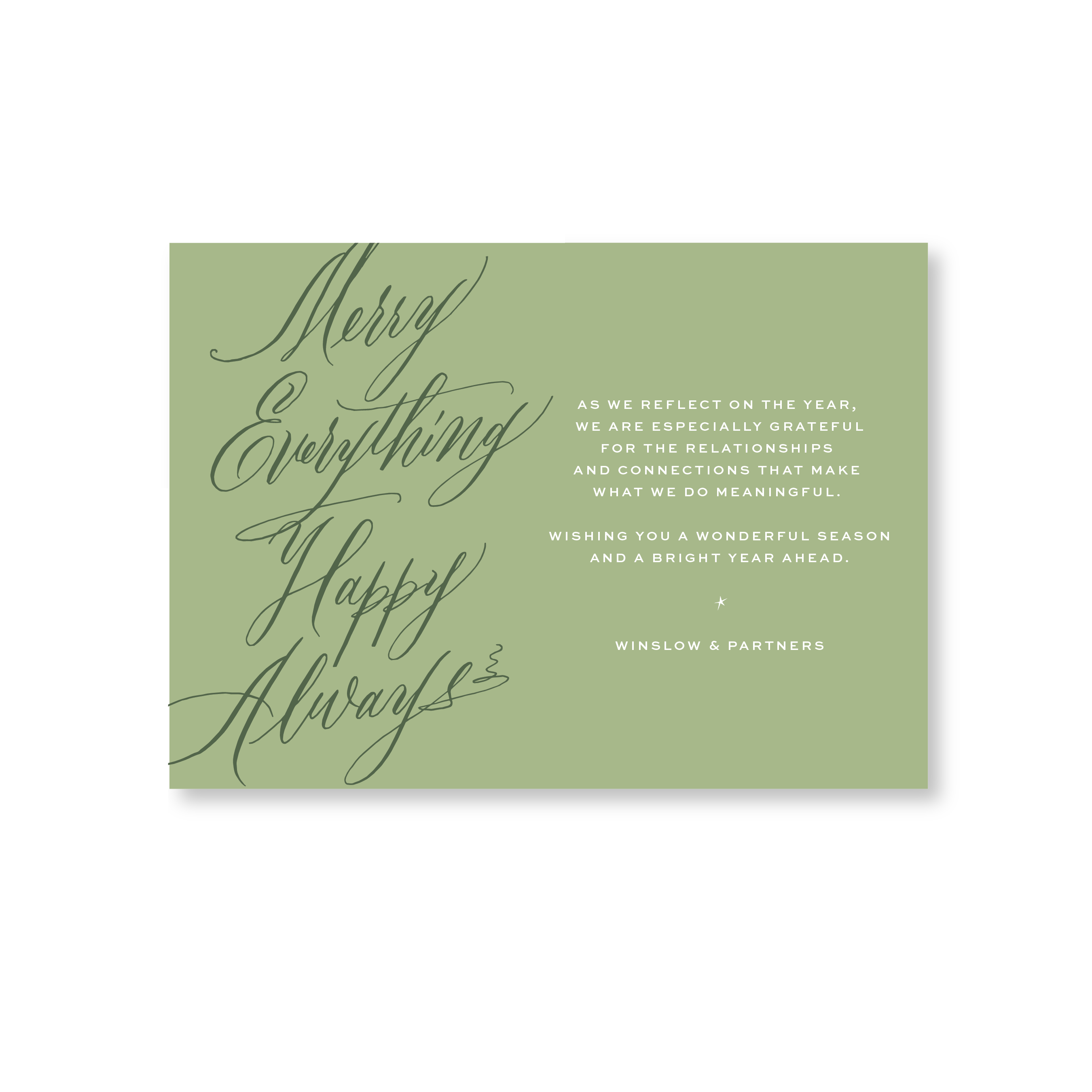 Kingsley Classic Printed Holiday, Medium - Non-Photo