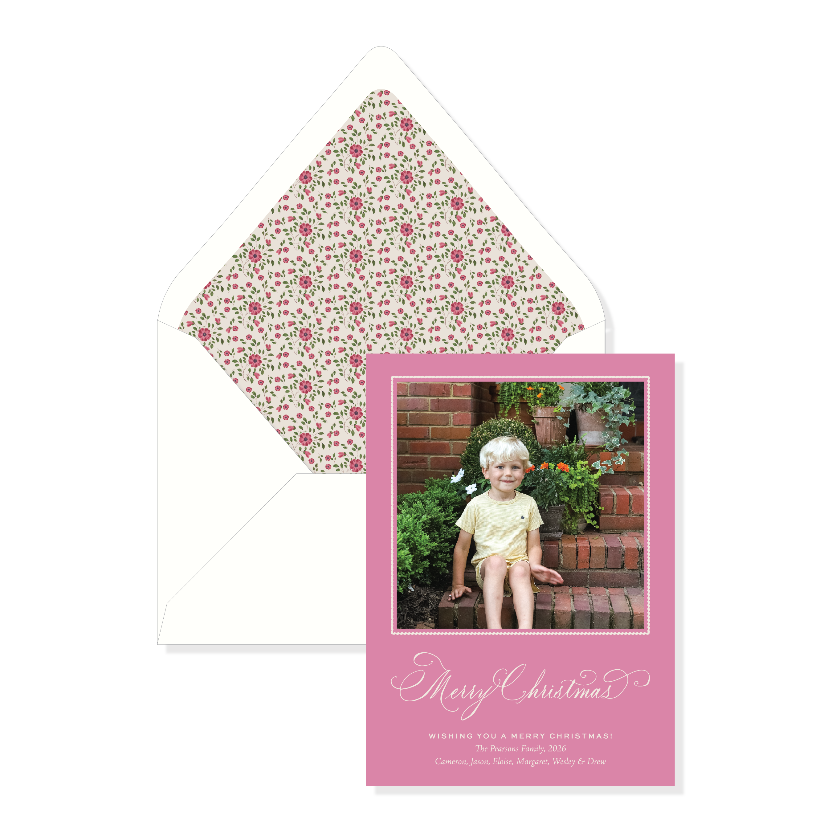 Kitsgate Garden Classic Printed Holiday Card