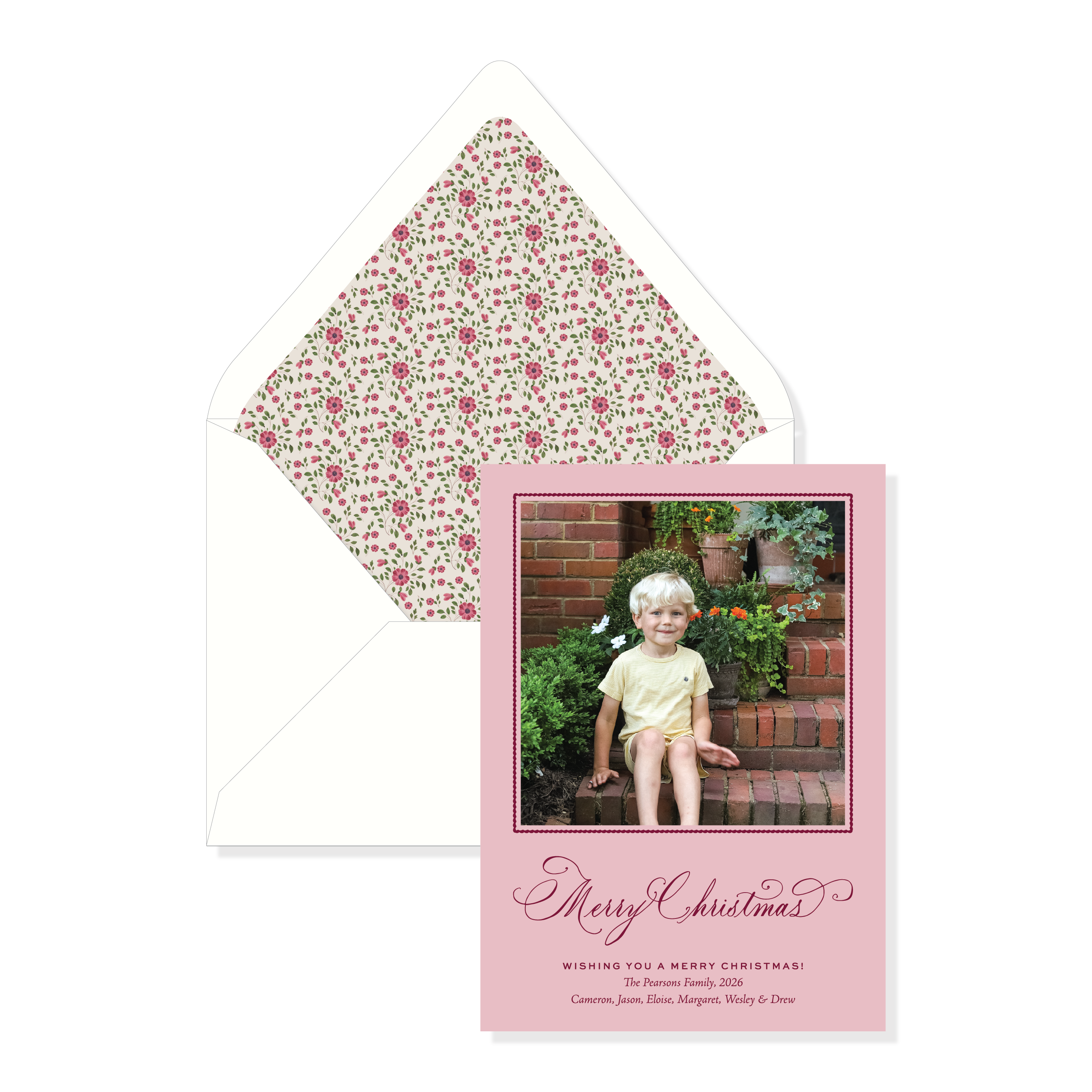 Kitsgate Garden Classic Printed Holiday Card