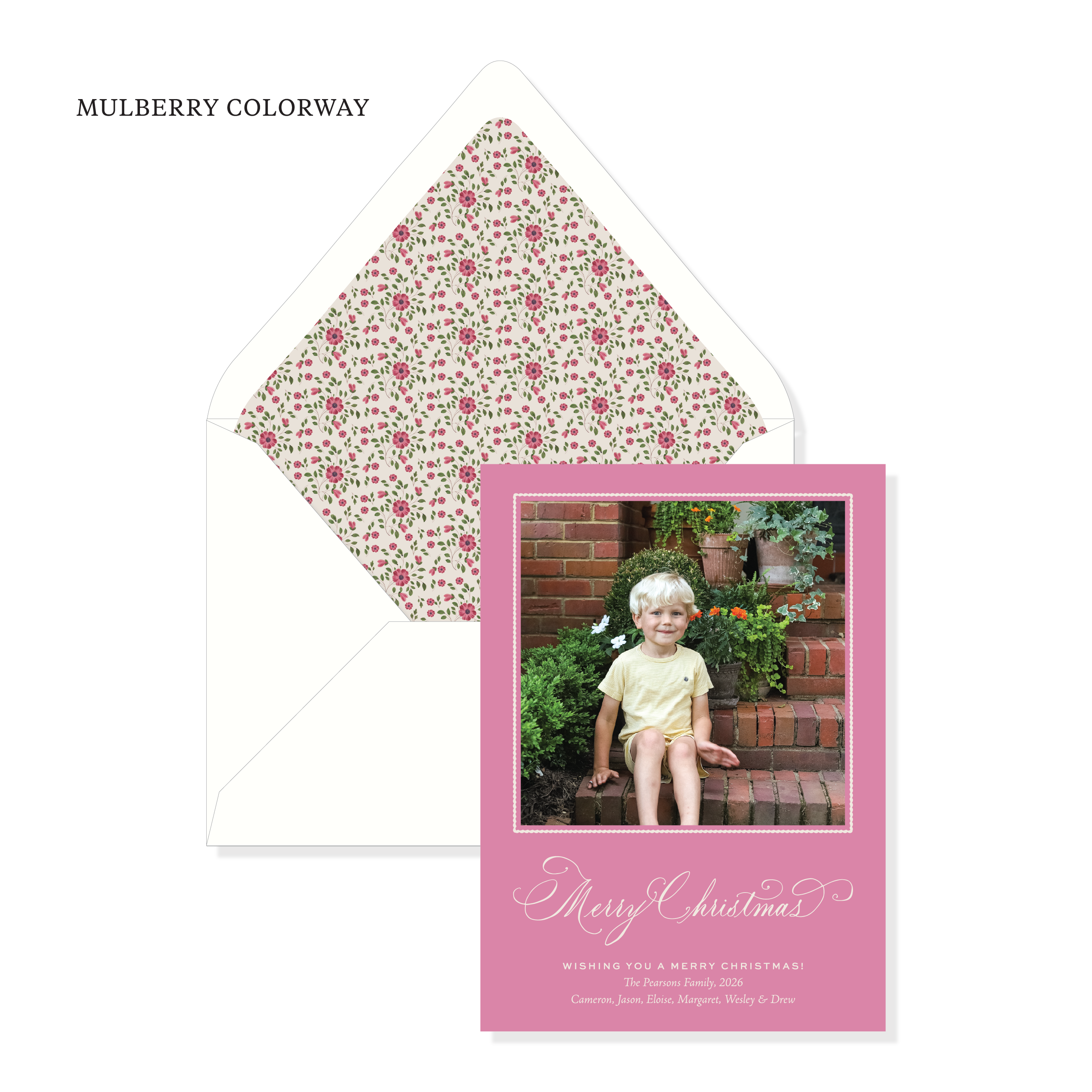 Kitsgate Garden Classic Printed Holiday Card