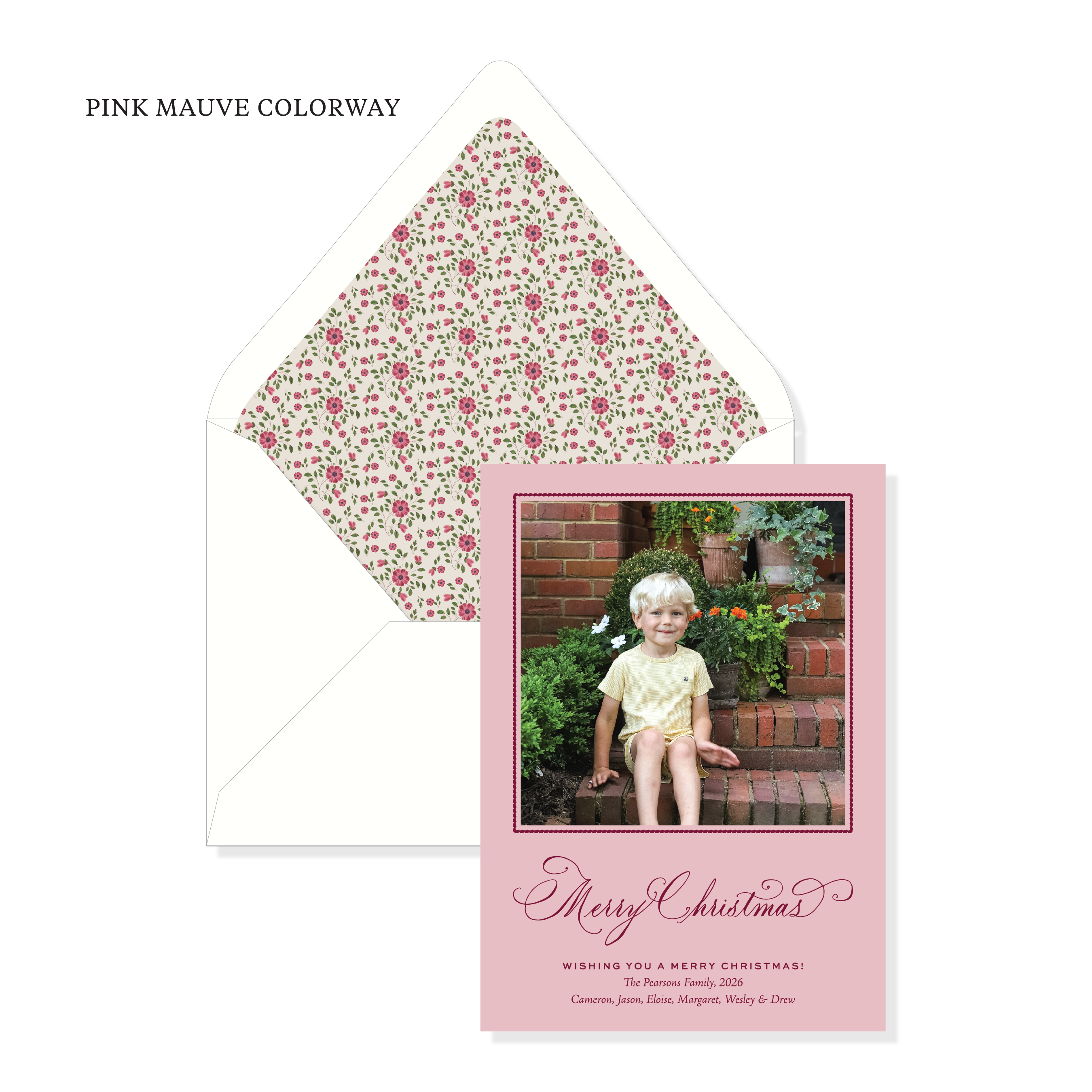 Kitsgate Garden Classic Printed Holiday Card