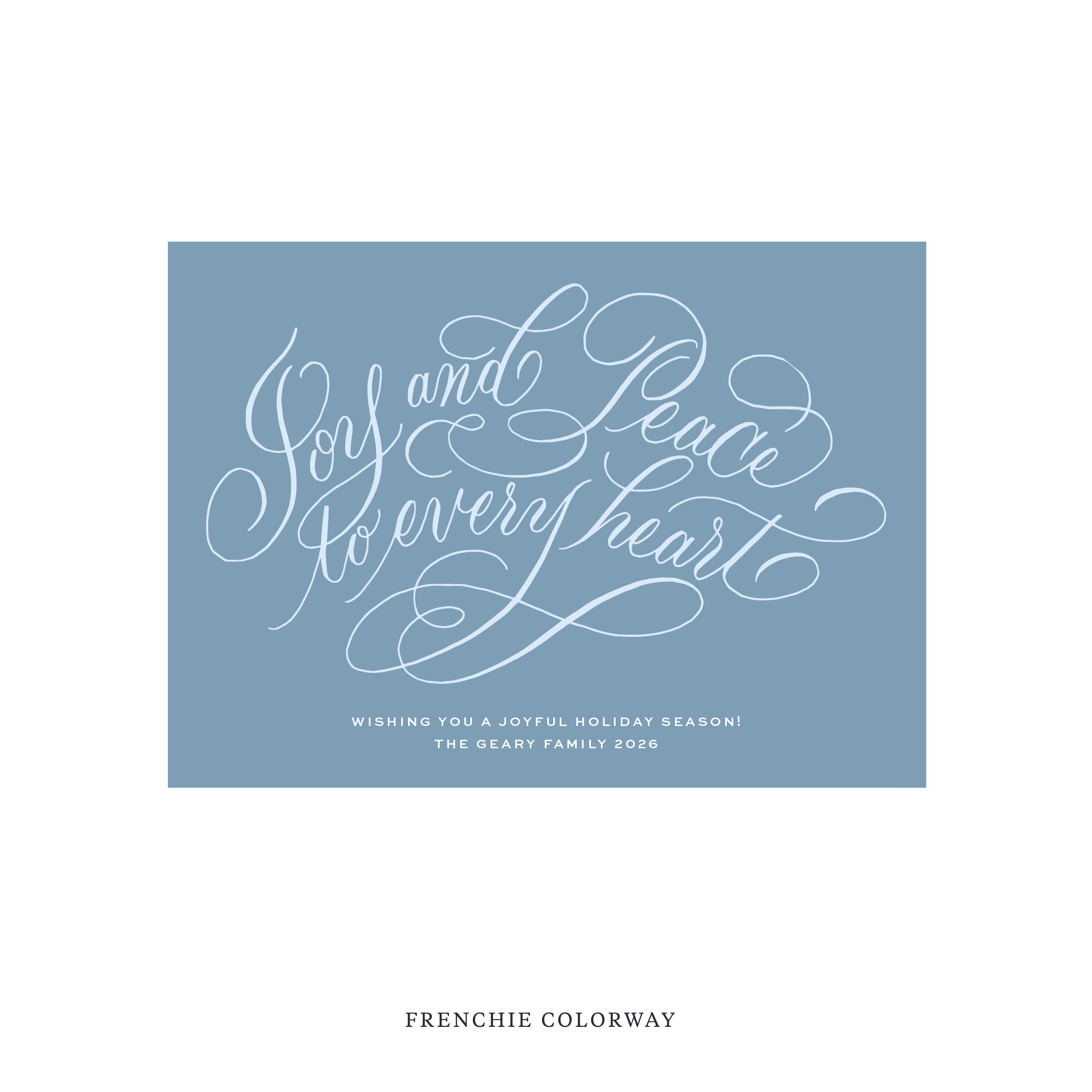 Langley Classic Printed Holiday, Medium - No Photo