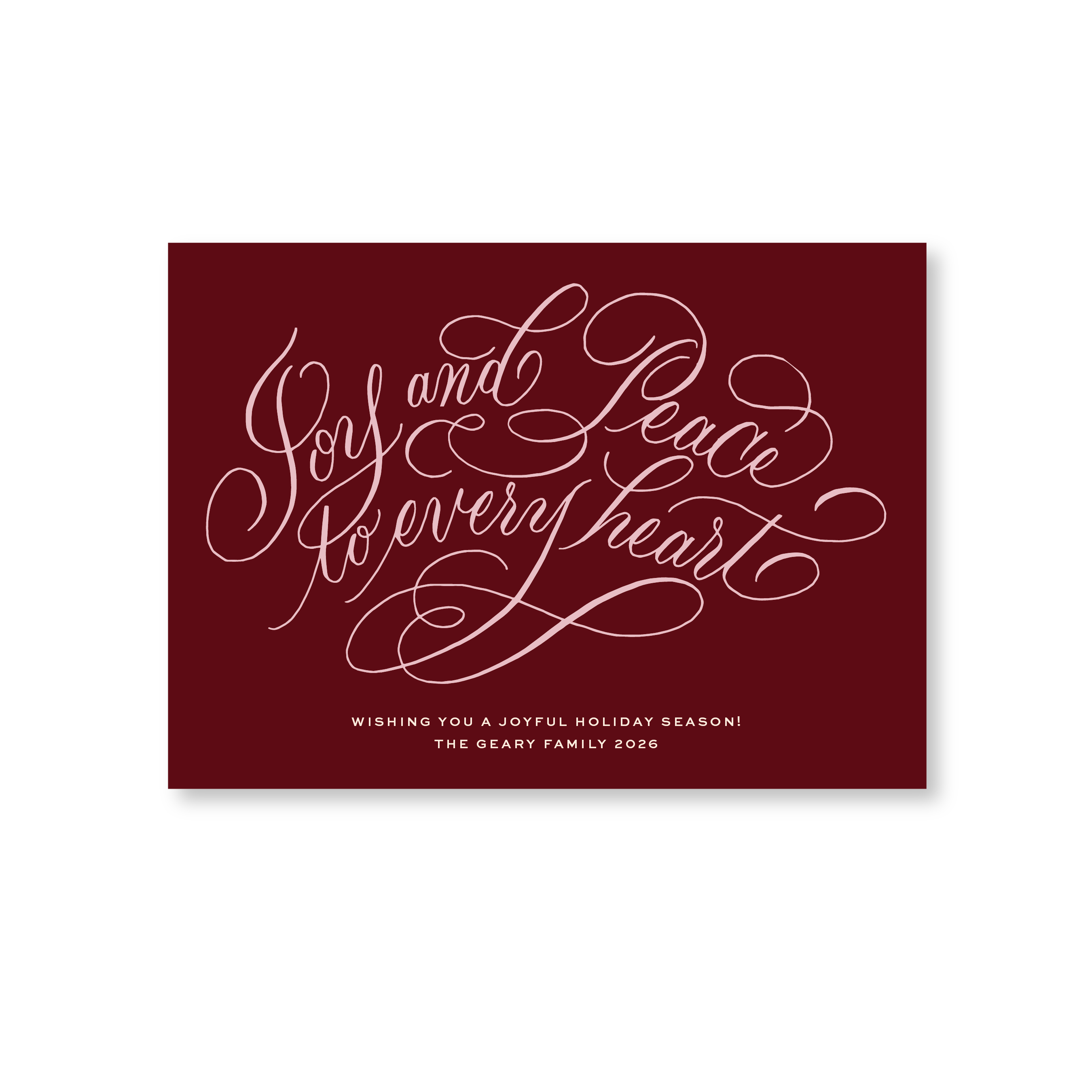 Langley Classic Printed Holiday, Medium - No Photo