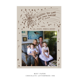 Lia Medium Letterpress Holiday Card