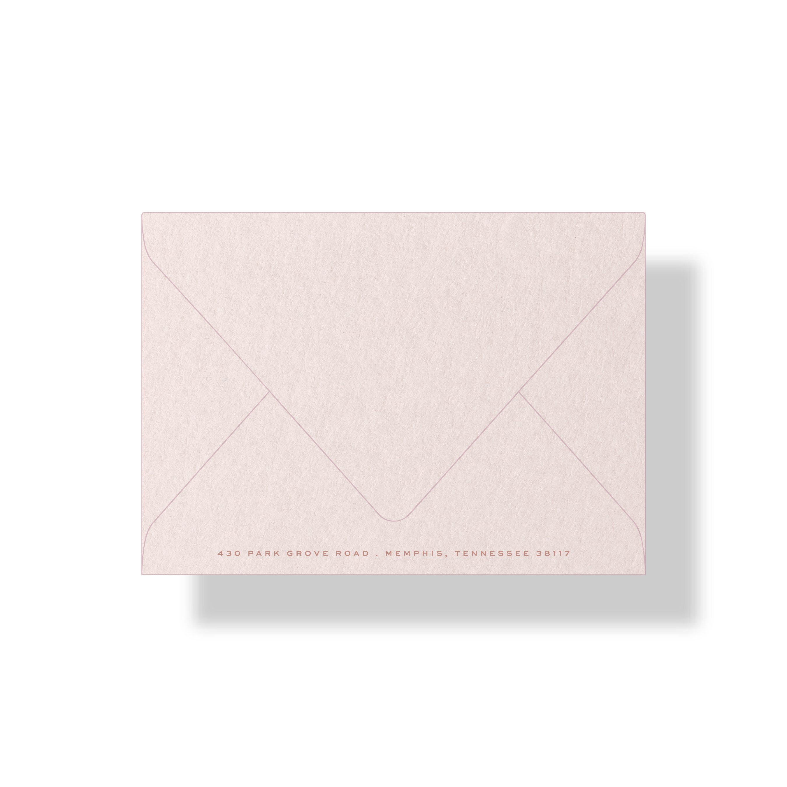 Vintage angel letterpress stationery personalized with name or address