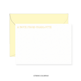 Langford Classic Printed Note