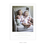 Laurel II Letterpress Medium Holiday Card