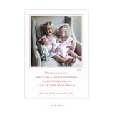 Laurel Letterpress Medium Holiday Card