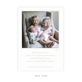 Laurel Letterpress Medium Holiday Card