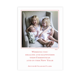 Laurel Letterpress Medium Holiday Card