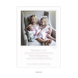 Laurel Engraved Medium Holiday Card