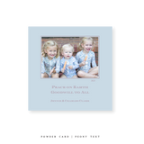 Laurel Classic Printed Small Square Holiday Card