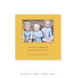 Laurel Classic Printed Small Square Holiday Card