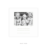 Laurel Letterpress Small Square Holiday Card
