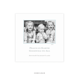 Laurel Letterpress Small Square Holiday Card