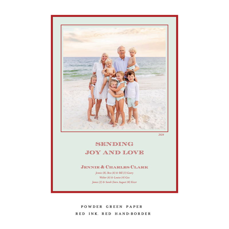 Laurel Medium Luxe Holiday Card