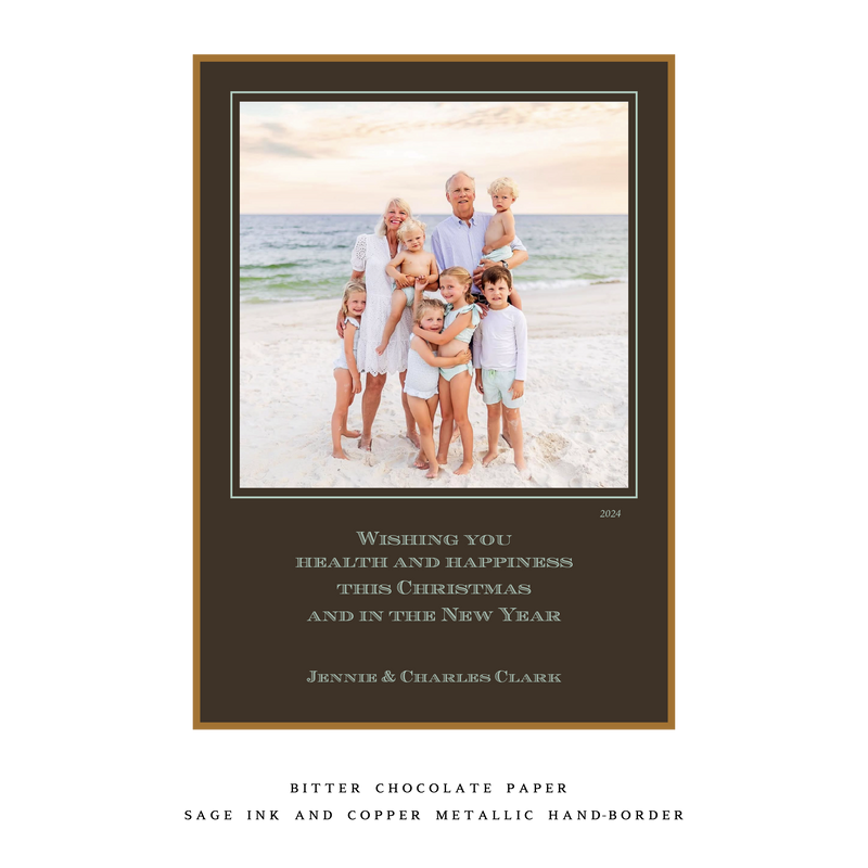 Laurel Medium Luxe Holiday Card