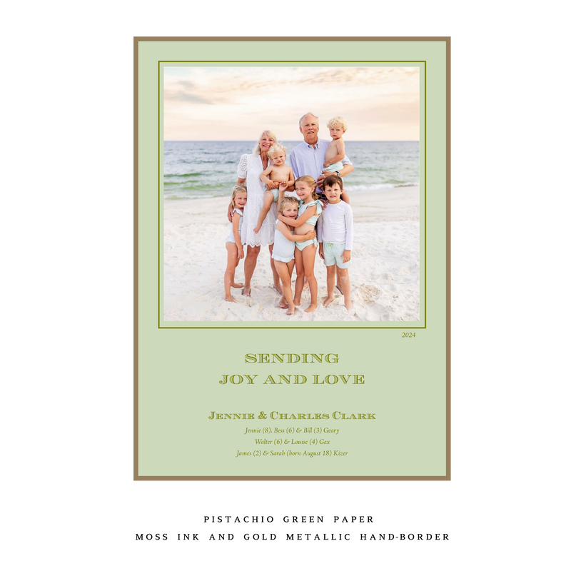 Laurel Medium Luxe Holiday Card