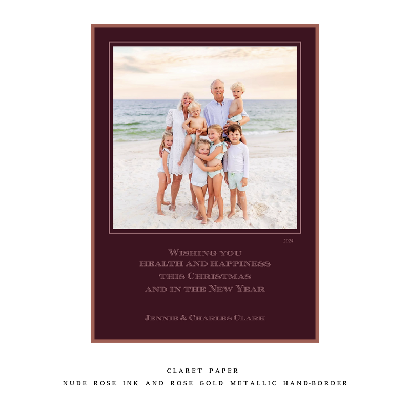 Laurel Medium Luxe Holiday Card