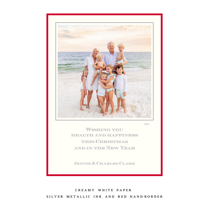 Laurel Medium Luxe Holiday Card