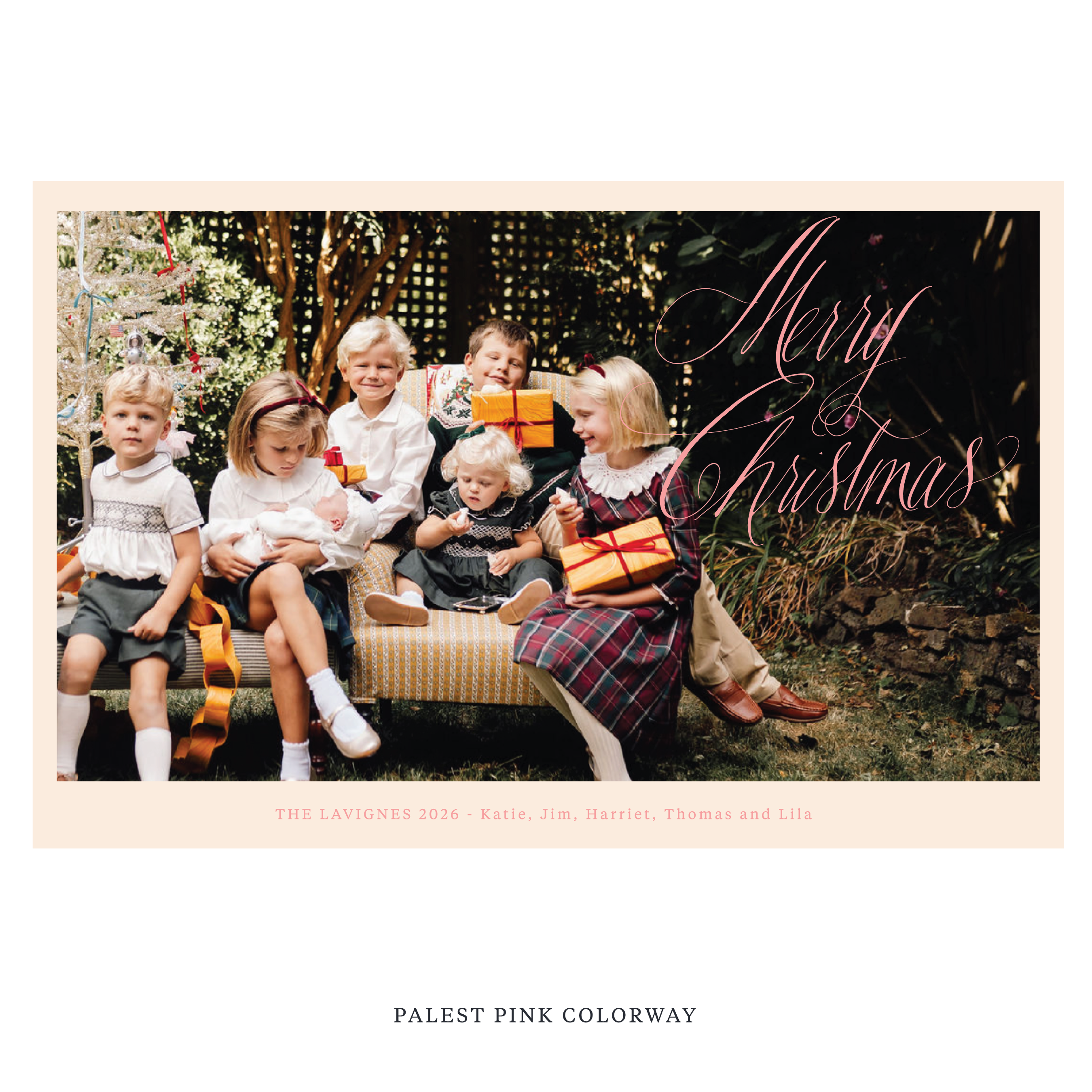 Lavigne Digital Photo Holiday Card, Extra Large