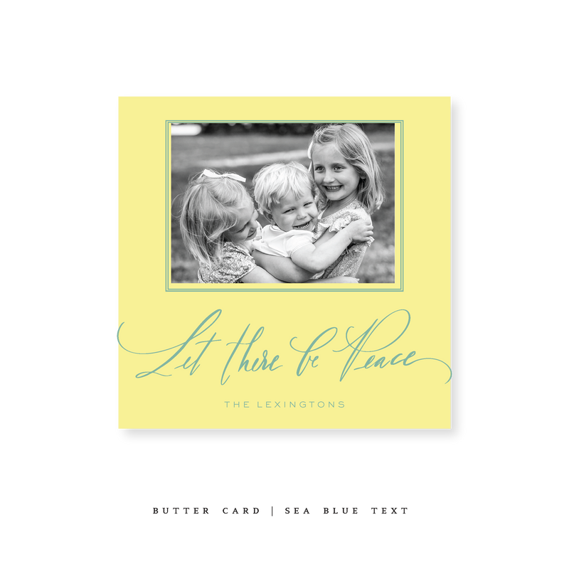 Lexington Classic Printed Small Square Holiday Card