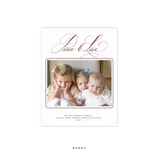 Linley Engraved Small Holiday Card
