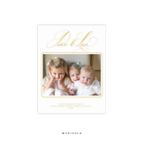 Linley Engraved Small Holiday Card