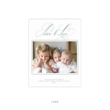 Linley Engraved Small Holiday Card