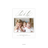 Linley Engraved Small Holiday Card