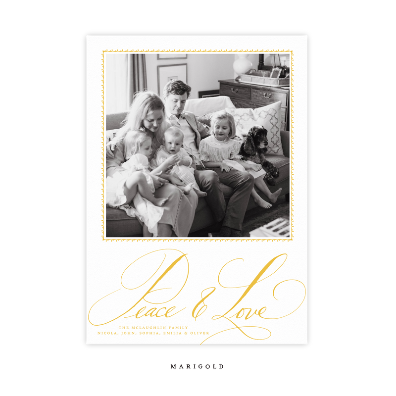 Linley Letterpress Medium Holiday Card