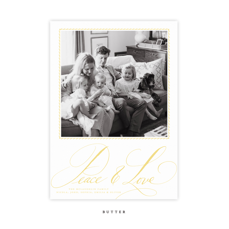 Linley Letterpress Medium Holiday Card