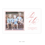 Linley Horizontal Letterpress Large Holiday Card
